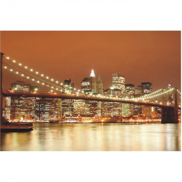 Obraz noční New York 100 x 40 cm