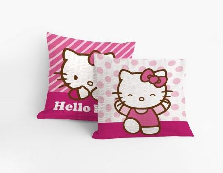 Povláček na polštářek 40 x 40 cm Hello Kitty