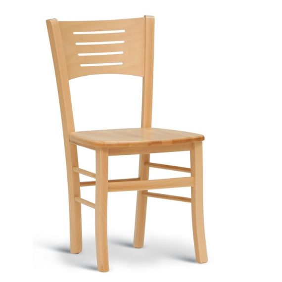 VERONA židle dřevěný sedák