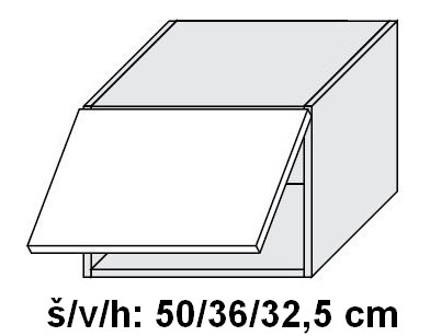 Quantum W4B/50 skříňka horní výklopná