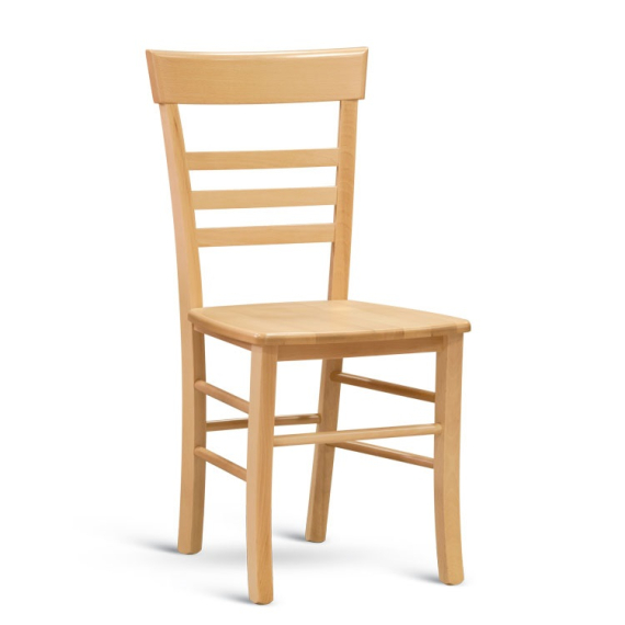 SIENA židle dřevěný sedák 